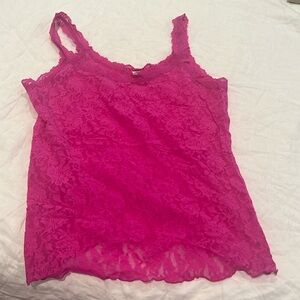 Hanky Panky Pink Lace Cami